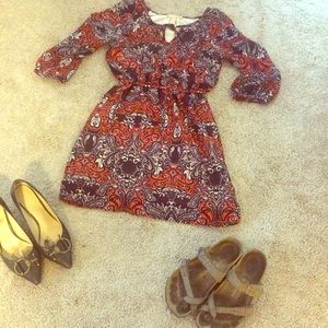 Fun 3/4 length sleeve dress